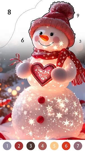 Merry Christmas Color Screenshot 1