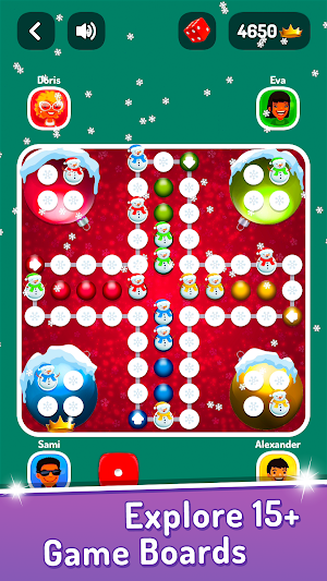 Ludo Trouble: Board game with German Pachis rules! Screenshot 3