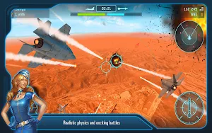 Battle of Warplanes: Aircraft combat, online game Screenshot 2
