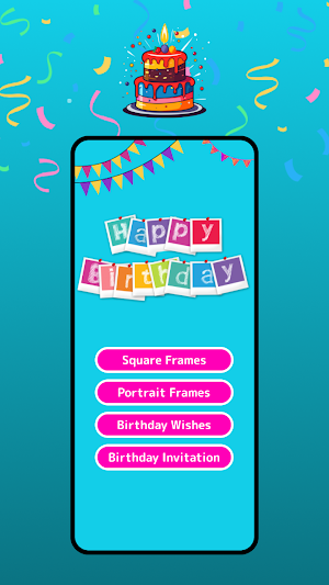Birthday Photo Frames Screenshot 0