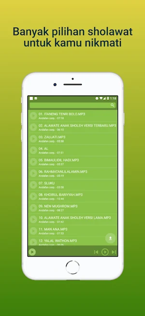 Sholawat Itaneng Tenri Bolo Screenshot 1