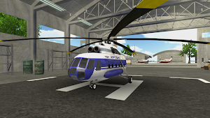 Police Helicopter Flying Simulator Screenshot 0
