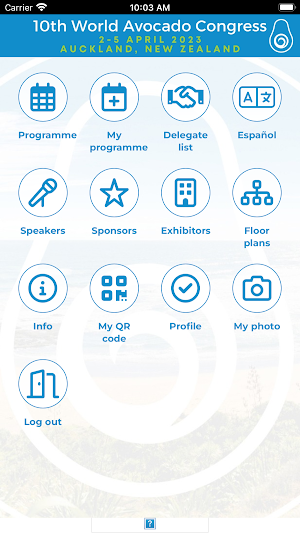 10th World Avocado Congress Screenshot 1