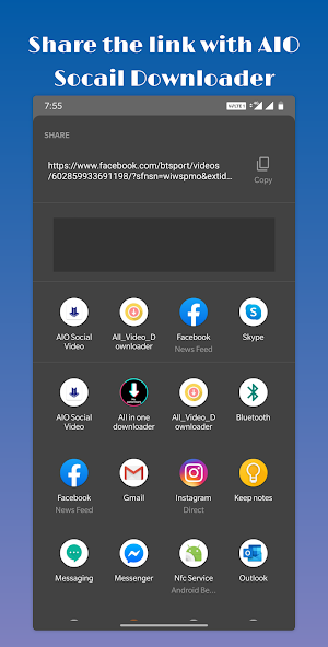 AIO Social Video Downloader Screenshot 1