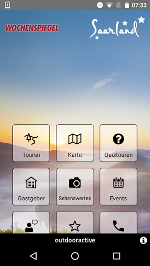 Saarland: Touren - App Screenshot 0