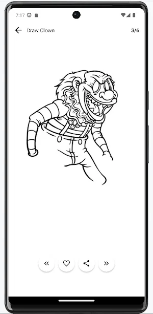 How to Draw Killer Clown Screenshot 1