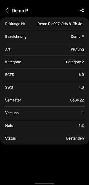 Studiportal Screenshot 2