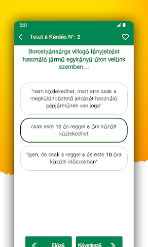KRESZ Teszt Screenshot 3