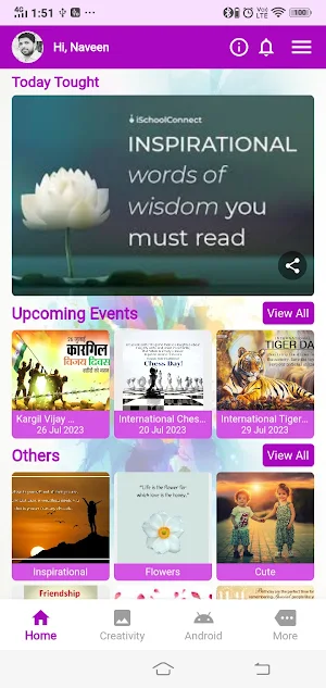 MyGreetings Screenshot 1
