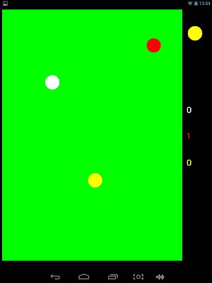 Finger Billiard Screenshot 1