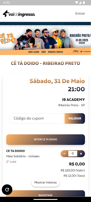 Vai De Ingresso Screenshot 1