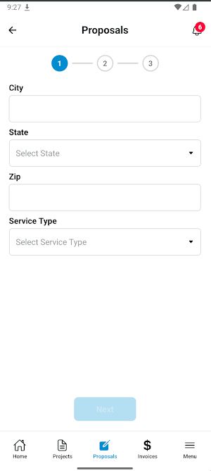 ECS Client Portal Screenshot 1
