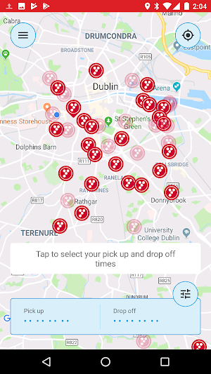 YUKO - Car Sharing in Dublin Screenshot 1