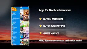 Guten Morgen Nachmittag Nacht Screenshot 0
