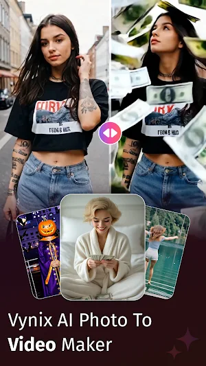 Vynix・AI Photo To Video Maker Screenshot 0