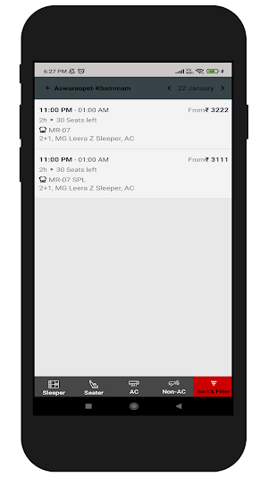 M R Travels(mrbb) Screenshot 1