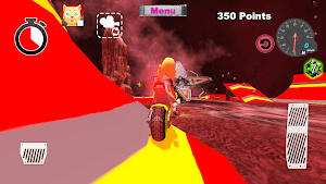 Bike Future Race Alien World by Kaufcom Screenshot 2