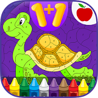 Kids Math Paint by Number Game