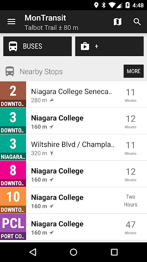 Welland Transit Bus - MonTransit Screenshot 0