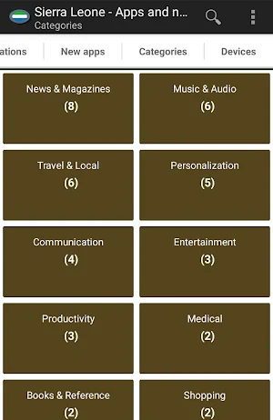 Sierra Leone apps Screenshot 3