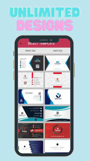 Business Visiting Card Maker Screenshot 2
