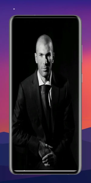 Zinedine Zidane 4K Wallpaper Screenshot 1