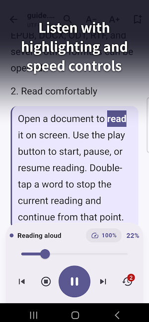 VoiceBook Screenshot 1