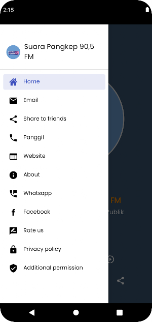 Suara Pangkep 90,5 FM screenshot 2
