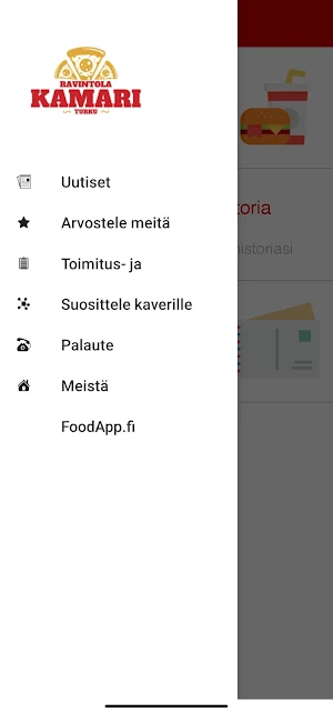 Kamari Ravintola Screenshot 0
