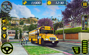 School Bus Game- School Bus 3D Screenshot 0