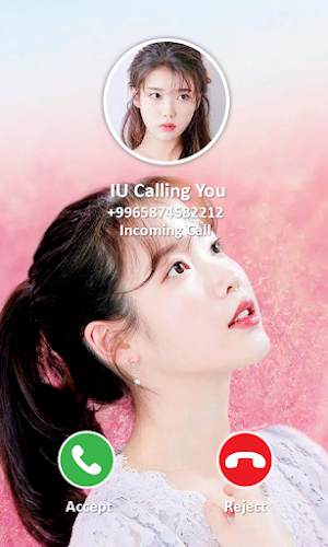 IU Fake Video Call & Chat Screenshot 3