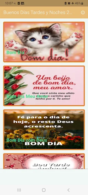 Imagens bom dia tarde noite Screenshot 0