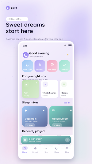 Lulla: Baby Sleep White Noise Screenshot 0