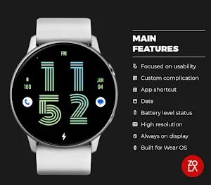 Beauty Daylight Watch Face Screenshot 1