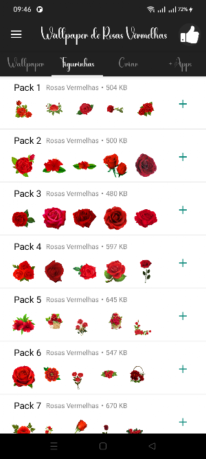 Red Roses Wallpaper Screenshot 3