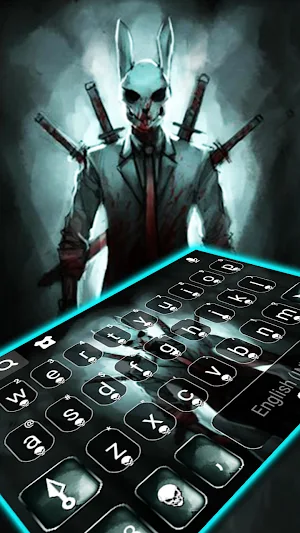 Assassin Maskman Keyboard Background Screenshot 1