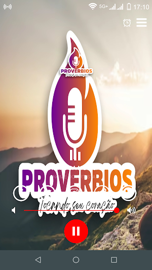 Web Rádio Provérbio Screenshot 1