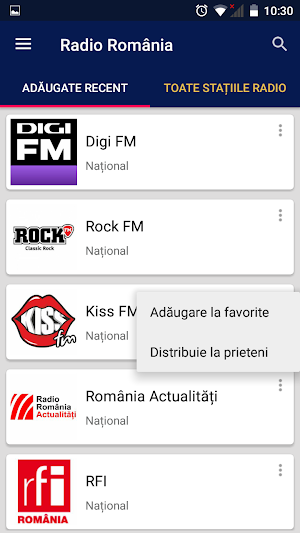 Radiouri din  România Screenshot 0