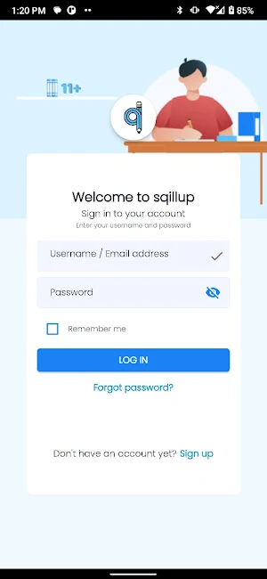 sqillup 11plus Screenshot 1