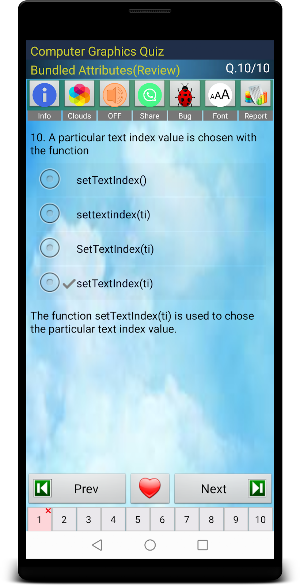 Computer_Graphics Quiz Screenshot 3