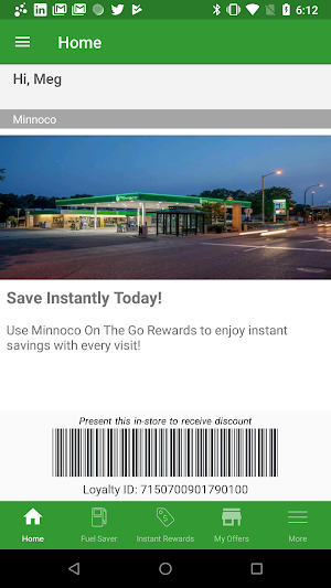 Minnoco Rewards Screenshot 0