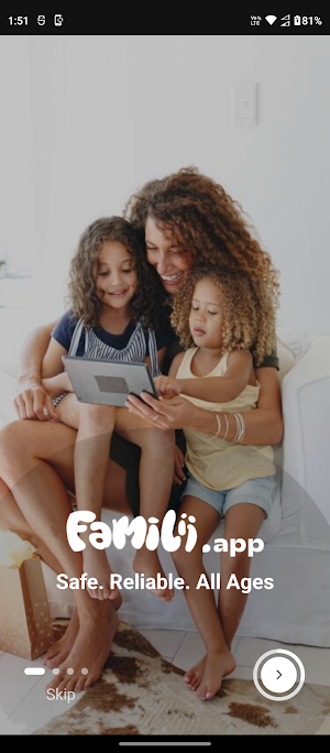 Familii App  | Connect Share | Screenshot 0