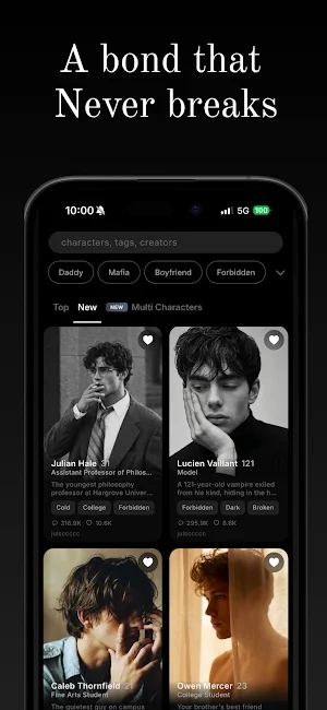Him - AI Boyfriend Chat Screenshot 2