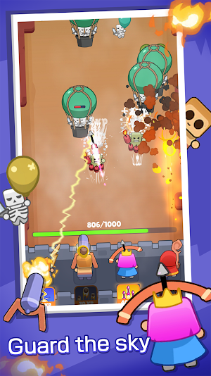Balloon Fortress Game Screenshot 0