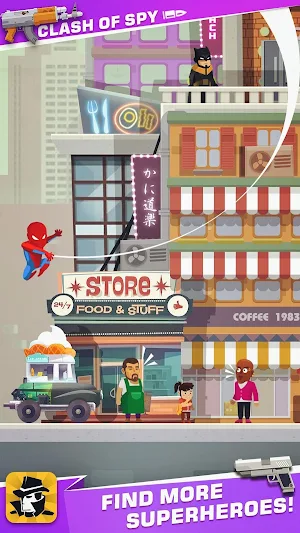 clash of spy - shoot puzzles Screenshot 1
