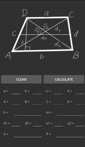 Geometric calculator Screenshot 2