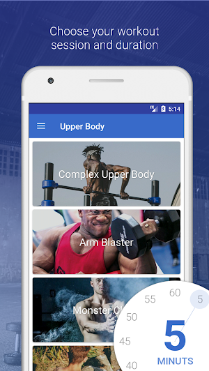 Upper Body Training - Chest, Arms & Back Workout Screenshot 1