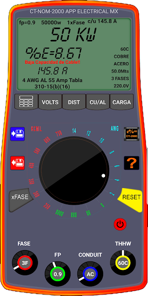 Caida de tension NOM PRO 2 Screenshot 3