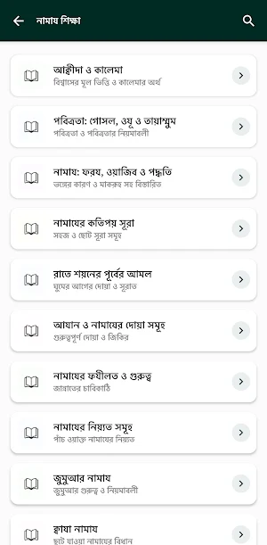 আমলে শরীয়ত - কুরআন ও নামায Screenshot 3