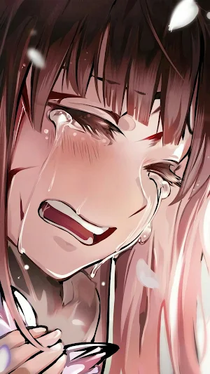 Sad Anime Girl Wallpaper Screenshot 1